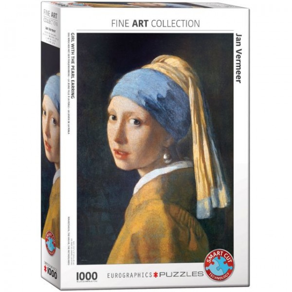 Dziewczyna z perła, Jan Vermeer - Sklep Art Puzzle